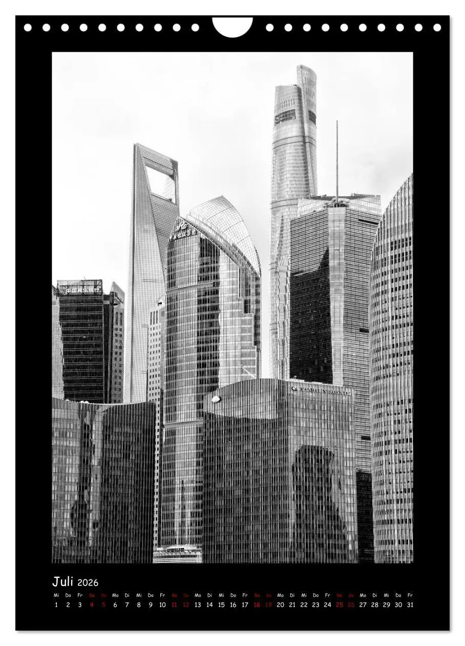 Bild: 9783516415872 | Shanghai zwischen Tradition und Business (Wandkalender 2026 DIN A4...