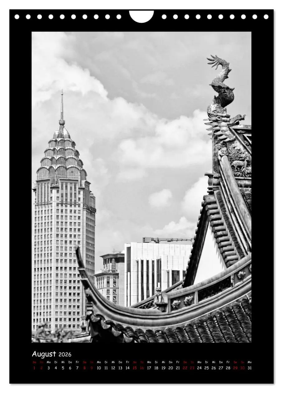 Bild: 9783516415872 | Shanghai zwischen Tradition und Business (Wandkalender 2026 DIN A4...