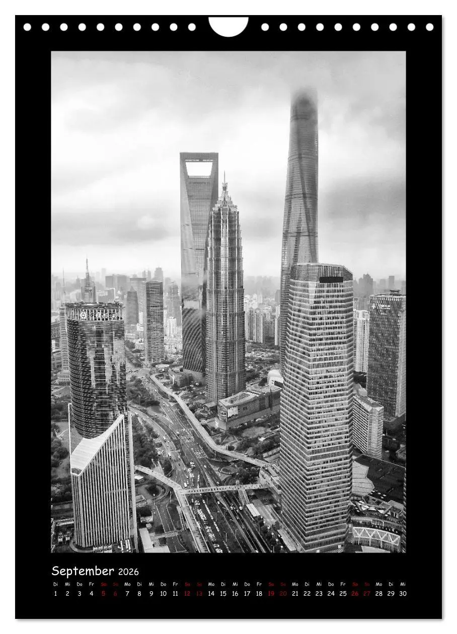 Bild: 9783516415872 | Shanghai zwischen Tradition und Business (Wandkalender 2026 DIN A4...