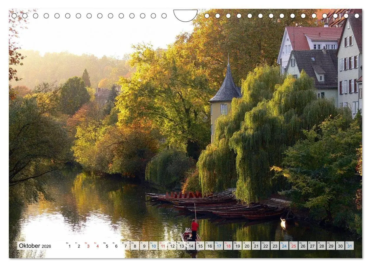 Bild: 9783516725872 | Rund um Tübingen und Schönbuch (Wandkalender 2026 DIN A4 quer),...