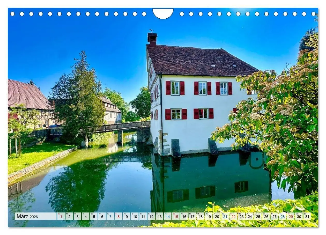 Bild: 9783516725872 | Rund um Tübingen und Schönbuch (Wandkalender 2026 DIN A4 quer),...