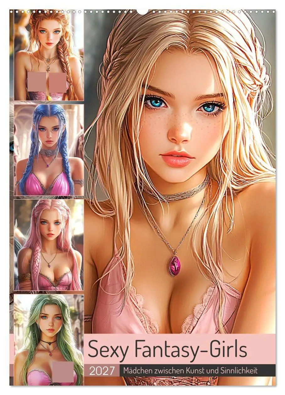 Cover: 9783569055872 | Sexy Fantasy-Girls. Mädchen zwischen Kunst und Sinnlichkeit...