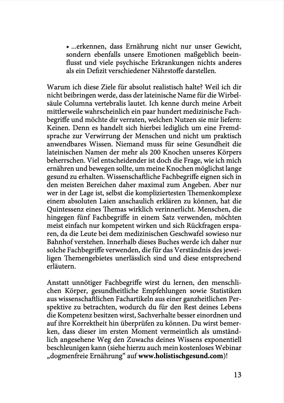 Bild: 9791281365872 | HOLISTISCH GESUND - Wie du lernst, die Wahrheit zu erkennen. | Weidig