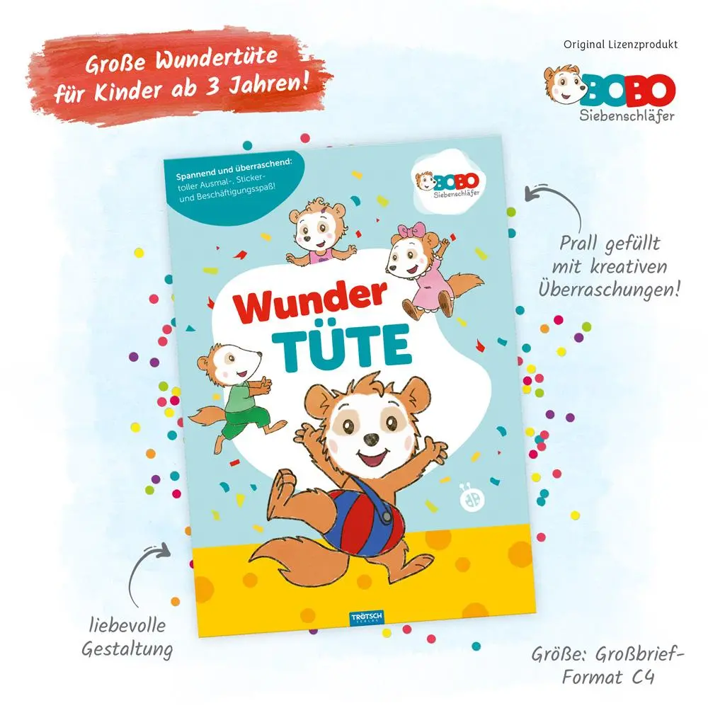 Bild: 4251901505972 | Trötsch Bobo Siebenschläfer Wundertüte | Trötsch Verlag GmbH &amp; Co. KG
