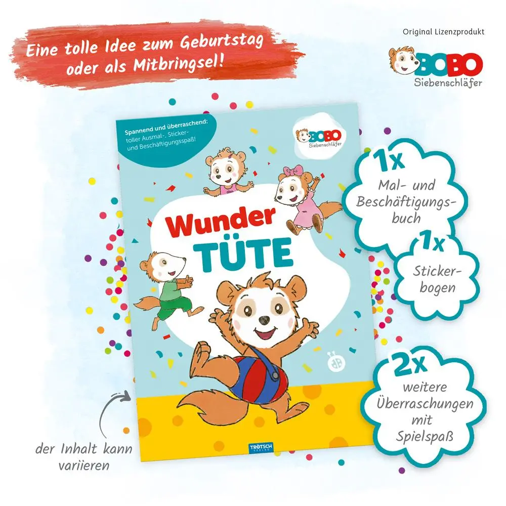Bild: 4251901505972 | Trötsch Bobo Siebenschläfer Wundertüte | Trötsch Verlag GmbH &amp; Co. KG