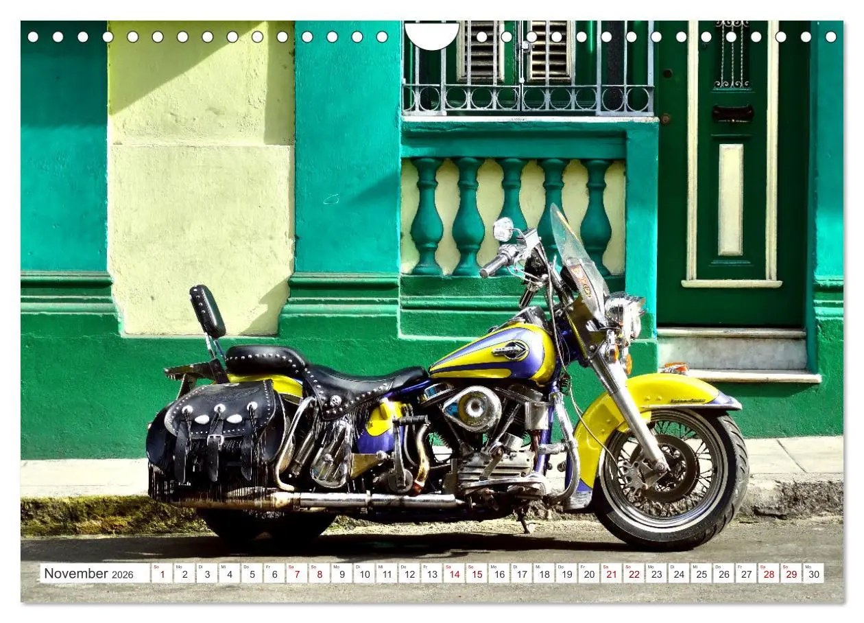 Bild: 9783457555972 | Harley-Davidson - Eine Kultmarke in Kuba (Wandkalender 2026 DIN A4...
