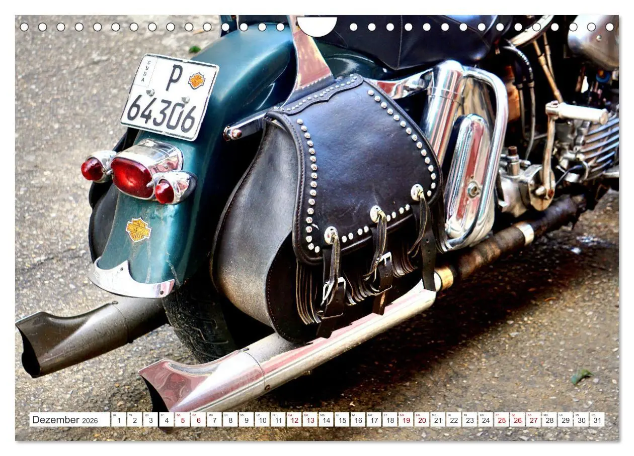 Bild: 9783457555972 | Harley-Davidson - Eine Kultmarke in Kuba (Wandkalender 2026 DIN A4...
