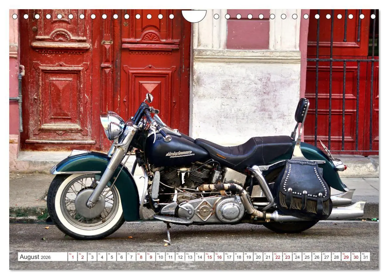 Bild: 9783457555972 | Harley-Davidson - Eine Kultmarke in Kuba (Wandkalender 2026 DIN A4...