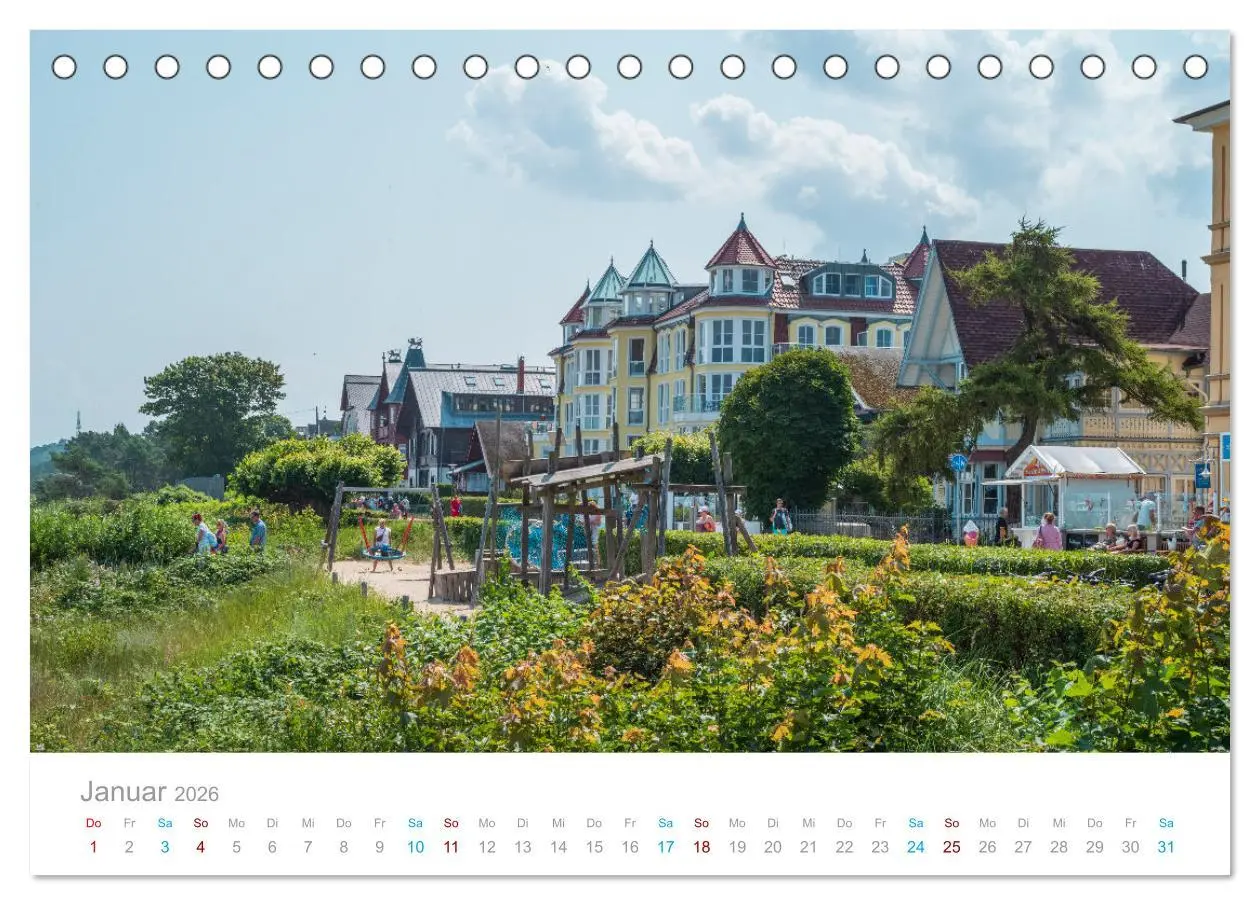Bild: 9783457625972 | Insel Usedom - It's Summer Time (Tischkalender 2026 DIN A5 quer),...