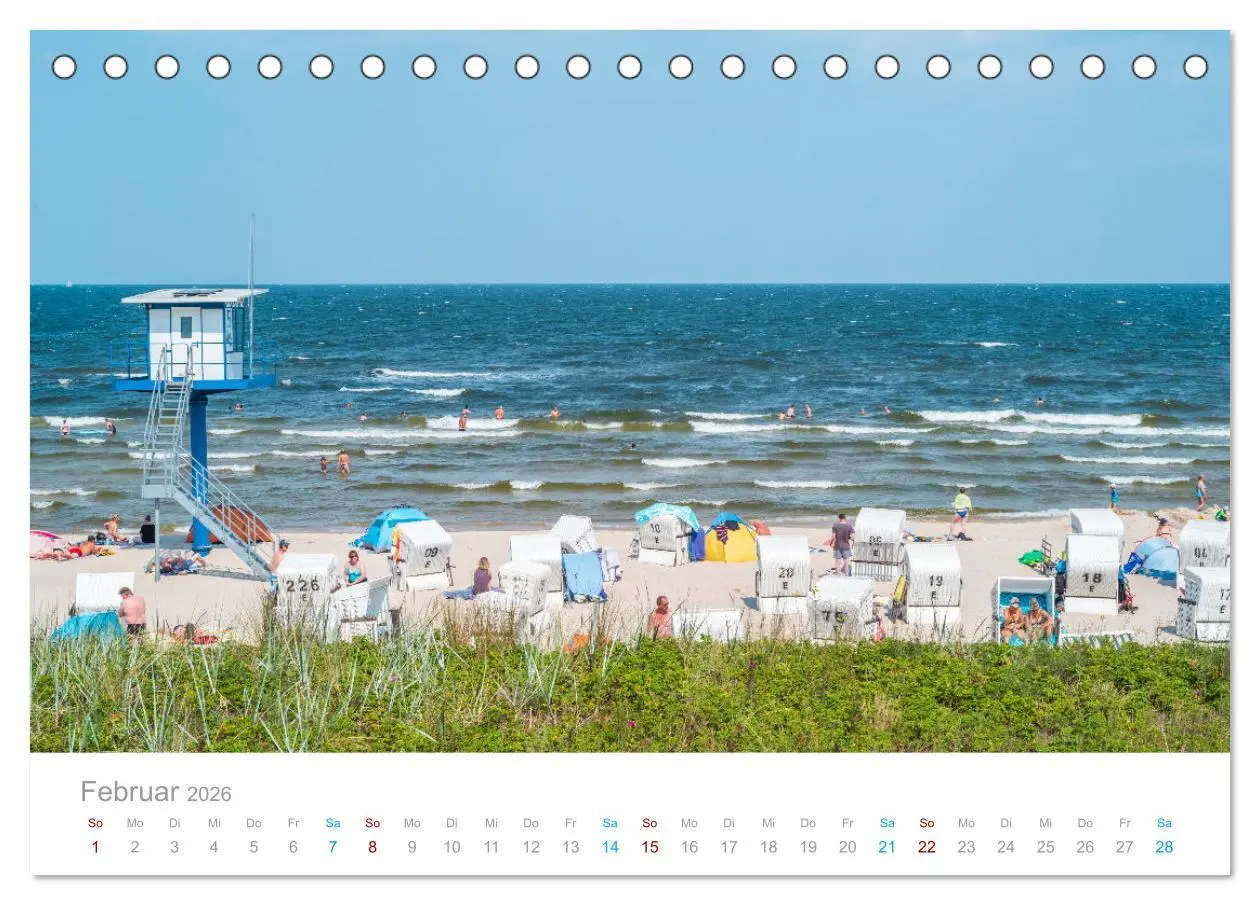 Bild: 9783457625972 | Insel Usedom - It's Summer Time (Tischkalender 2026 DIN A5 quer),...