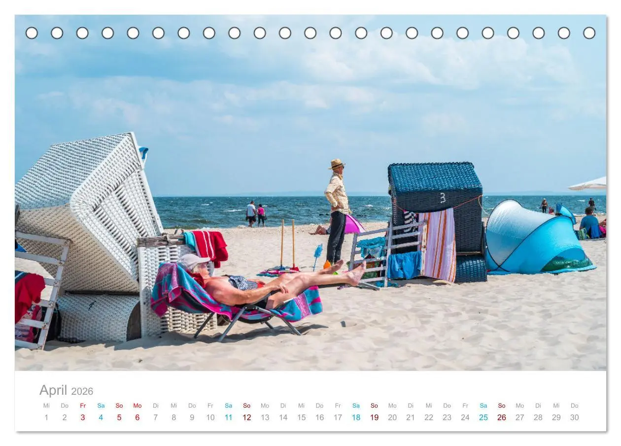Bild: 9783457625972 | Insel Usedom - It's Summer Time (Tischkalender 2026 DIN A5 quer),...