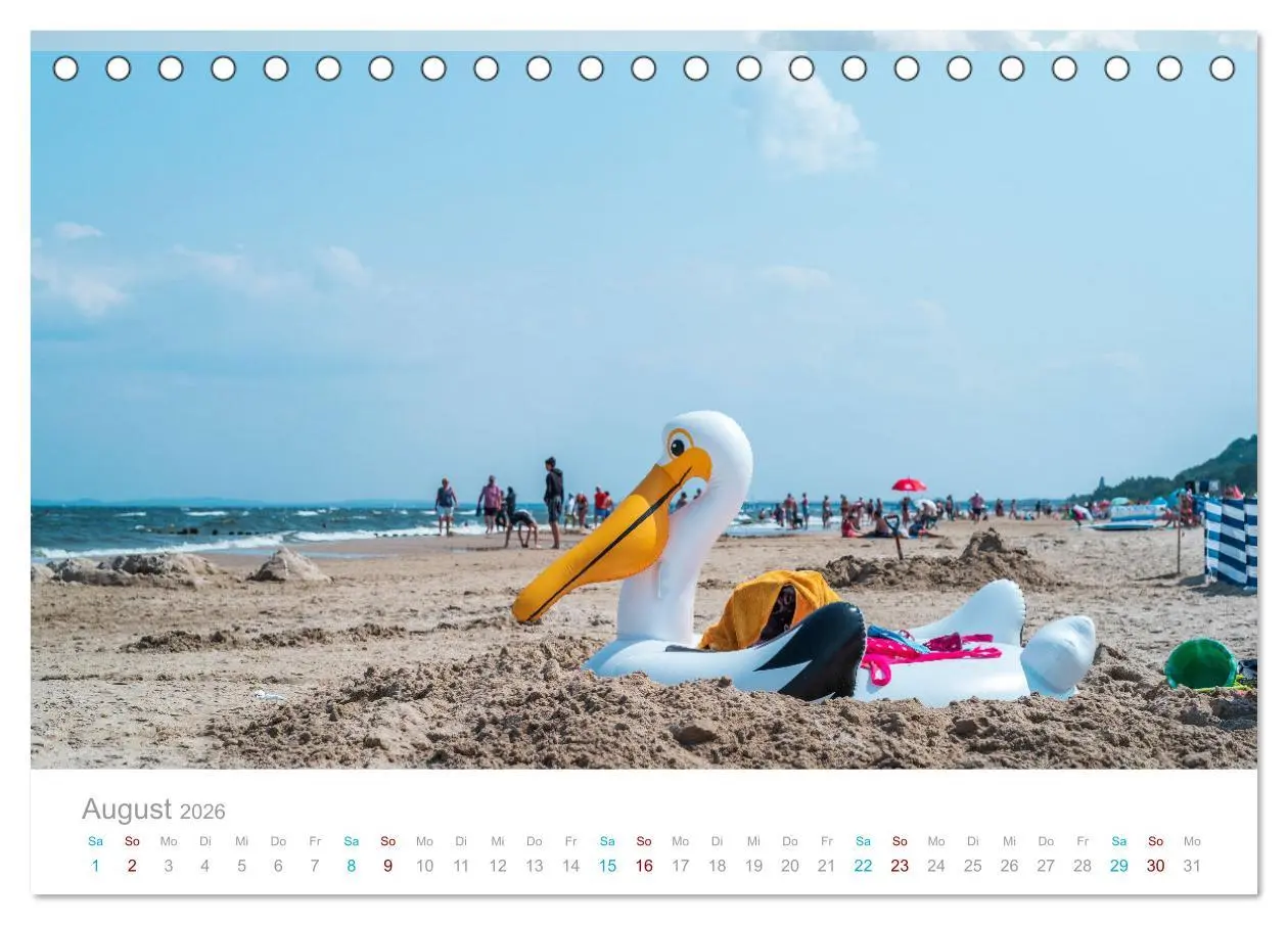 Bild: 9783457625972 | Insel Usedom - It's Summer Time (Tischkalender 2026 DIN A5 quer),...