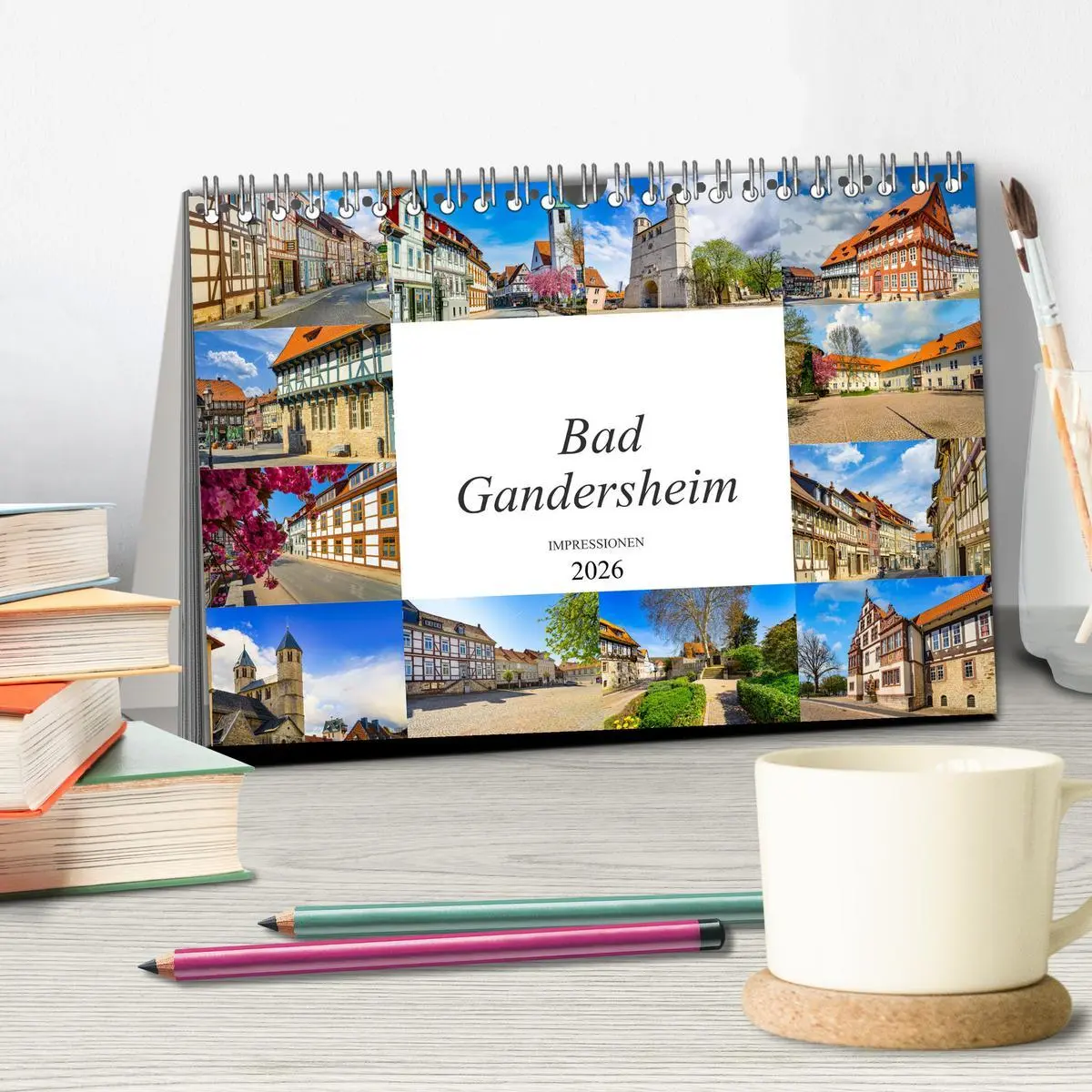 Bild: 9783457795972 | Bad Gandersheim Impressionen (Tischkalender 2026 DIN A5 quer),...