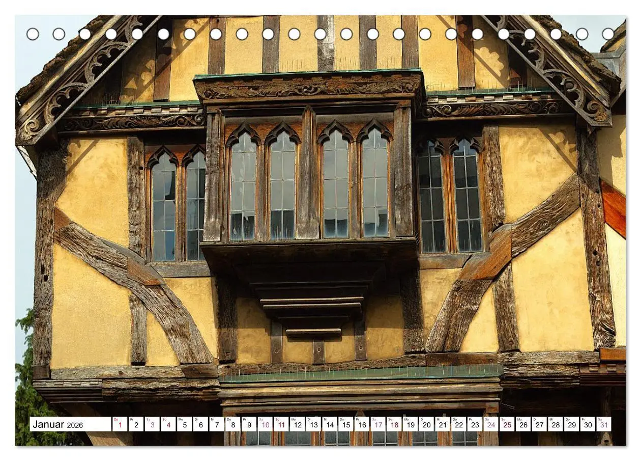 Bild: 9783516645972 | Oxford - die Harry Potter Stadt (Tischkalender 2026 DIN A5 quer),...