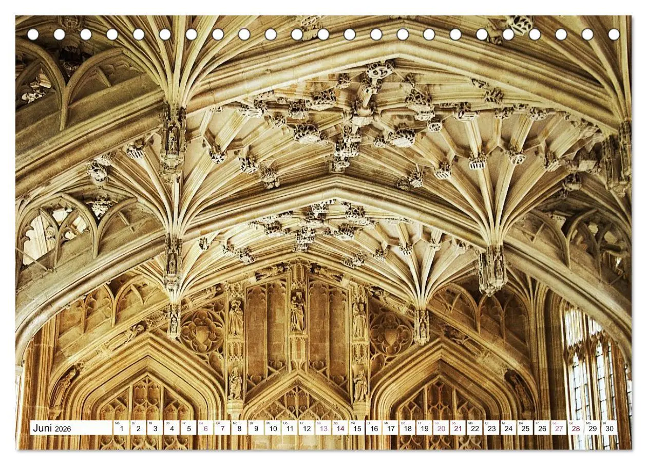 Bild: 9783516645972 | Oxford - die Harry Potter Stadt (Tischkalender 2026 DIN A5 quer),...