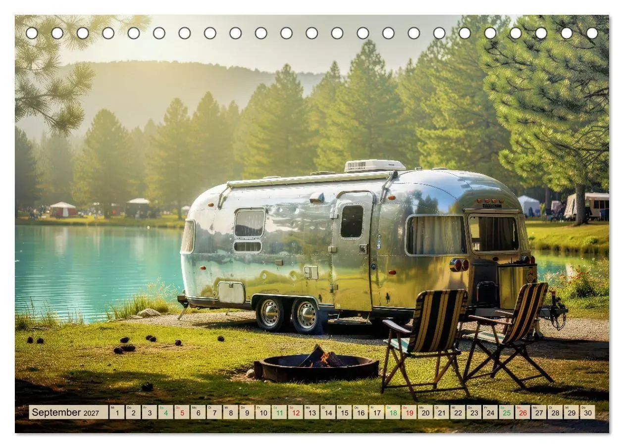 Bild: 9783569975972 | Wohnwagen-Freiheit (Tischkalender 2027 DIN A5 quer), CALVENDO...