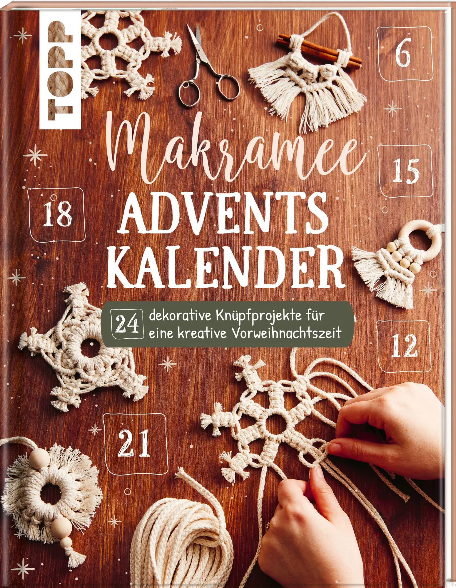 Cover: 9783772445972 | Makramee Adventskalender | Josephine Kirsch | Taschenbuch | 112 S.
