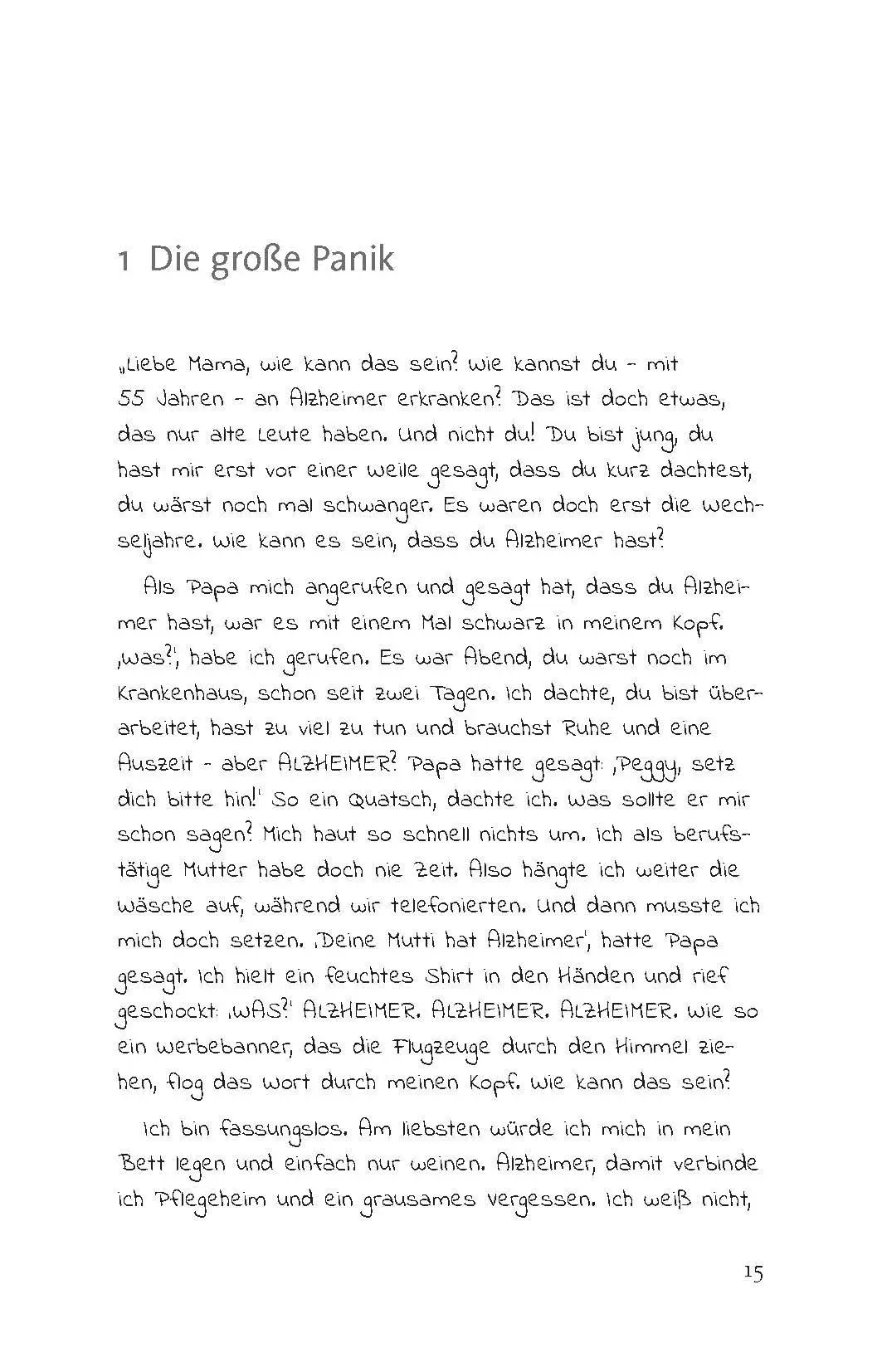 Bild: 9783863215972 | Mamas Alzheimer und wir | Erfahrungsbericht &amp; Ratgeber | Peggy Elfmann