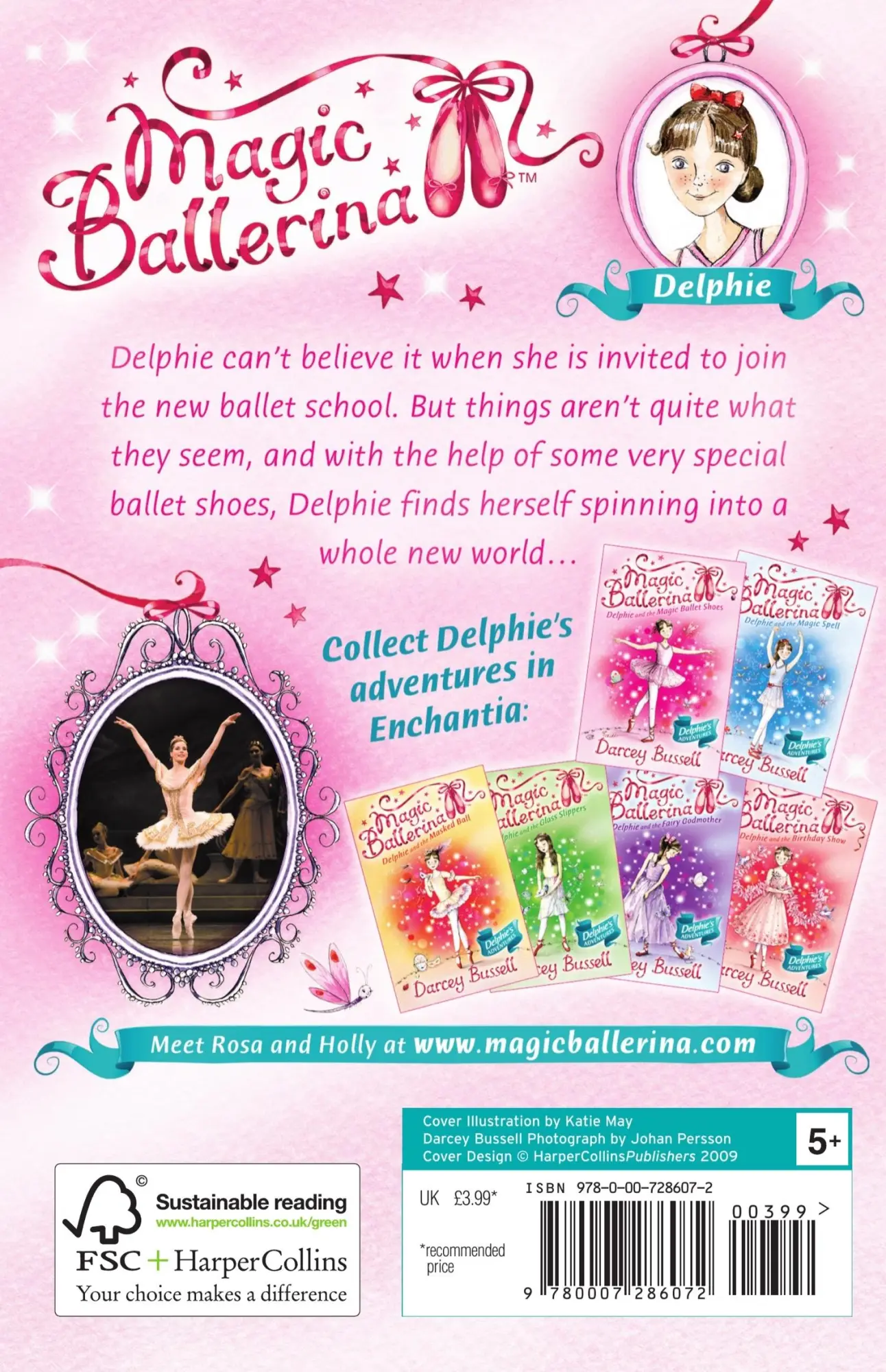 Rückseite: 9780007286072 | Delphie and the Magic Ballet Shoes | Darcey Bussell | Taschenbuch