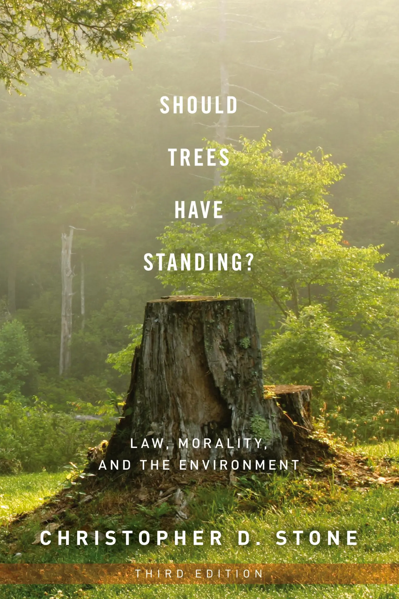 Cover: 9780199736072 | Should Trees Have Standing? | Law, Morality, and the Environment