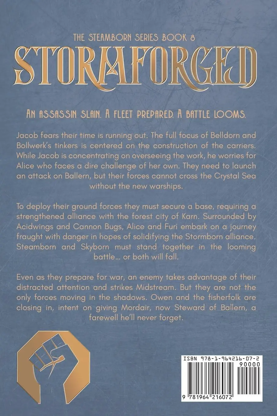 Rückseite: 9781964216072 | Stormforged | A Steamborn Novel | Eric R. Asher | Taschenbuch | 2024