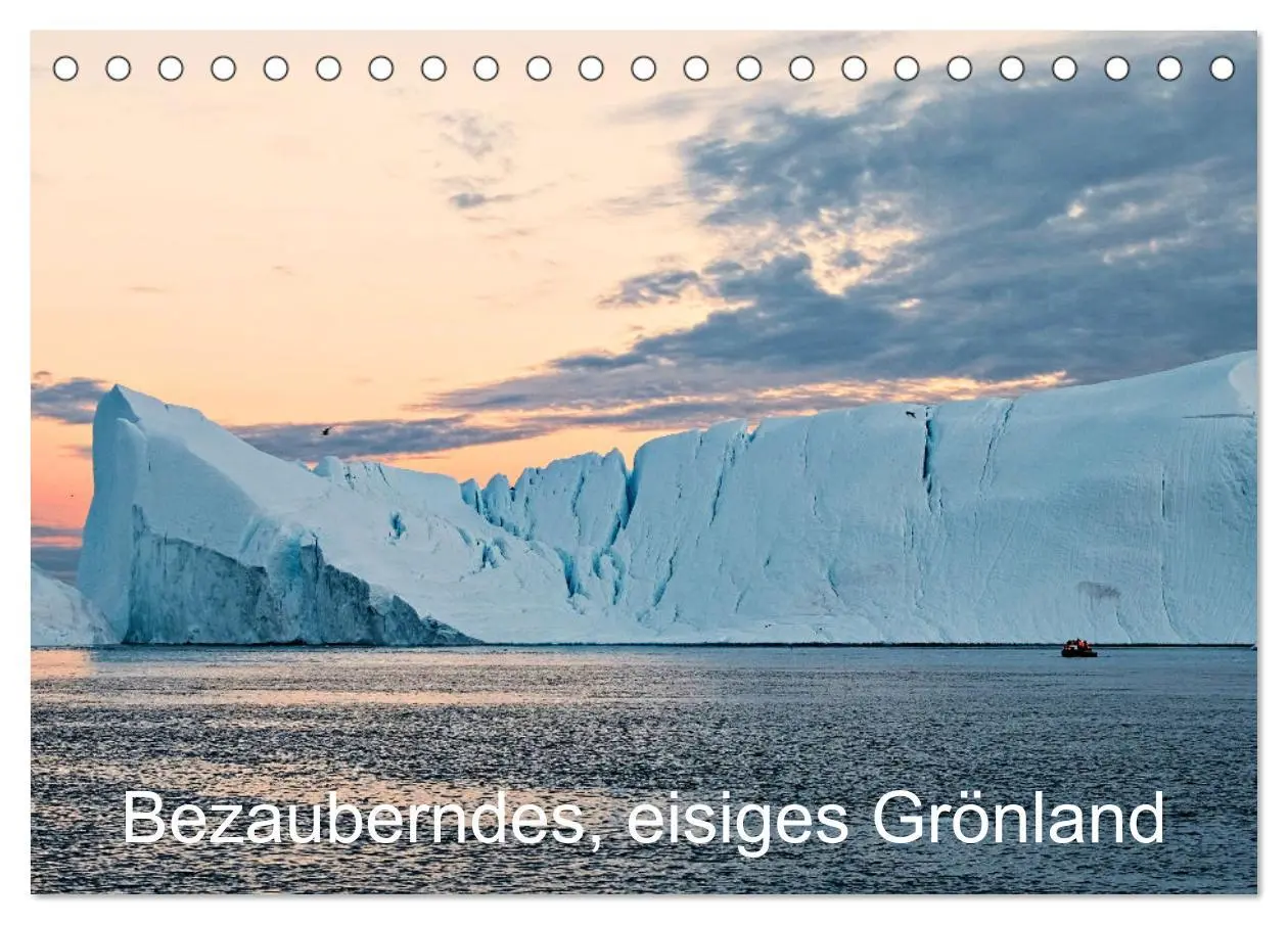 Cover: 9783457446072 | Bezauberndes, eisiges Grönland (Tischkalender 2026 DIN A5 quer),...