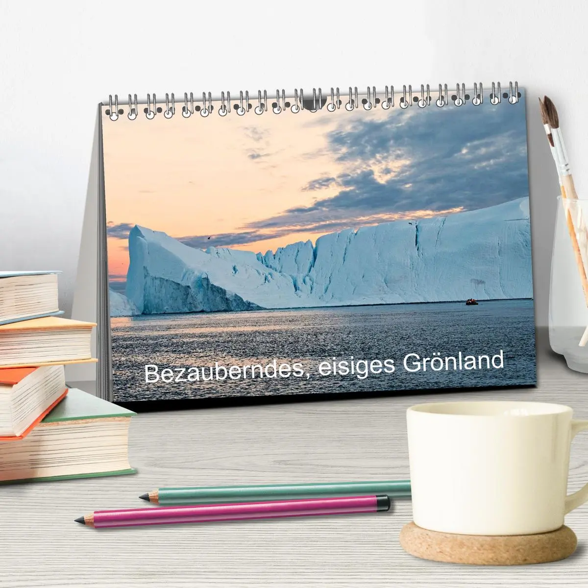 Bild: 9783457446072 | Bezauberndes, eisiges Grönland (Tischkalender 2026 DIN A5 quer),...