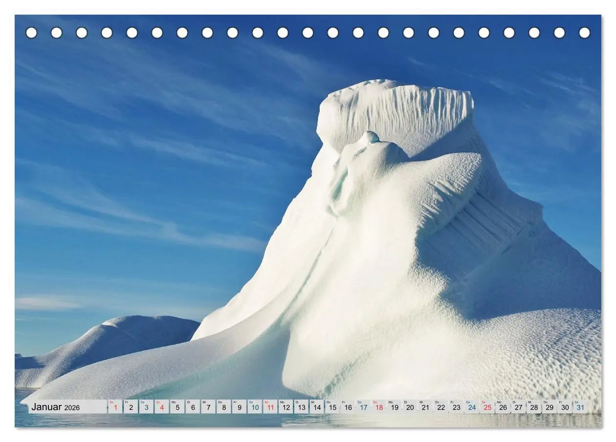 Bild: 9783457446072 | Bezauberndes, eisiges Grönland (Tischkalender 2026 DIN A5 quer),...