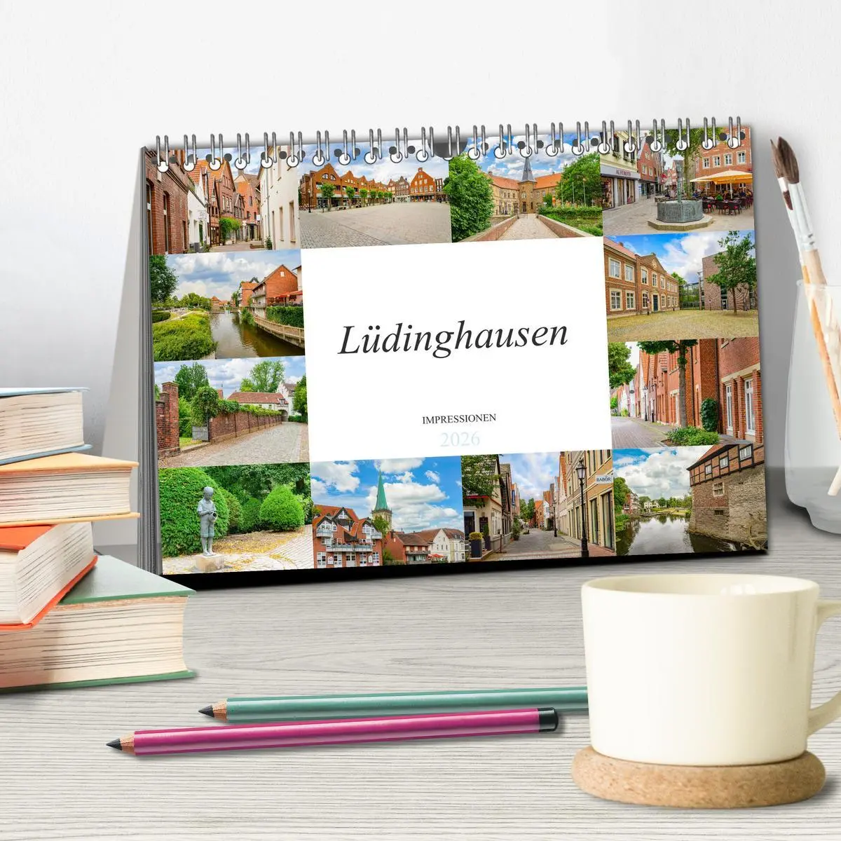 Bild: 9783457686072 | Lüdinghausen Impressionen (Tischkalender 2026 DIN A5 quer),...