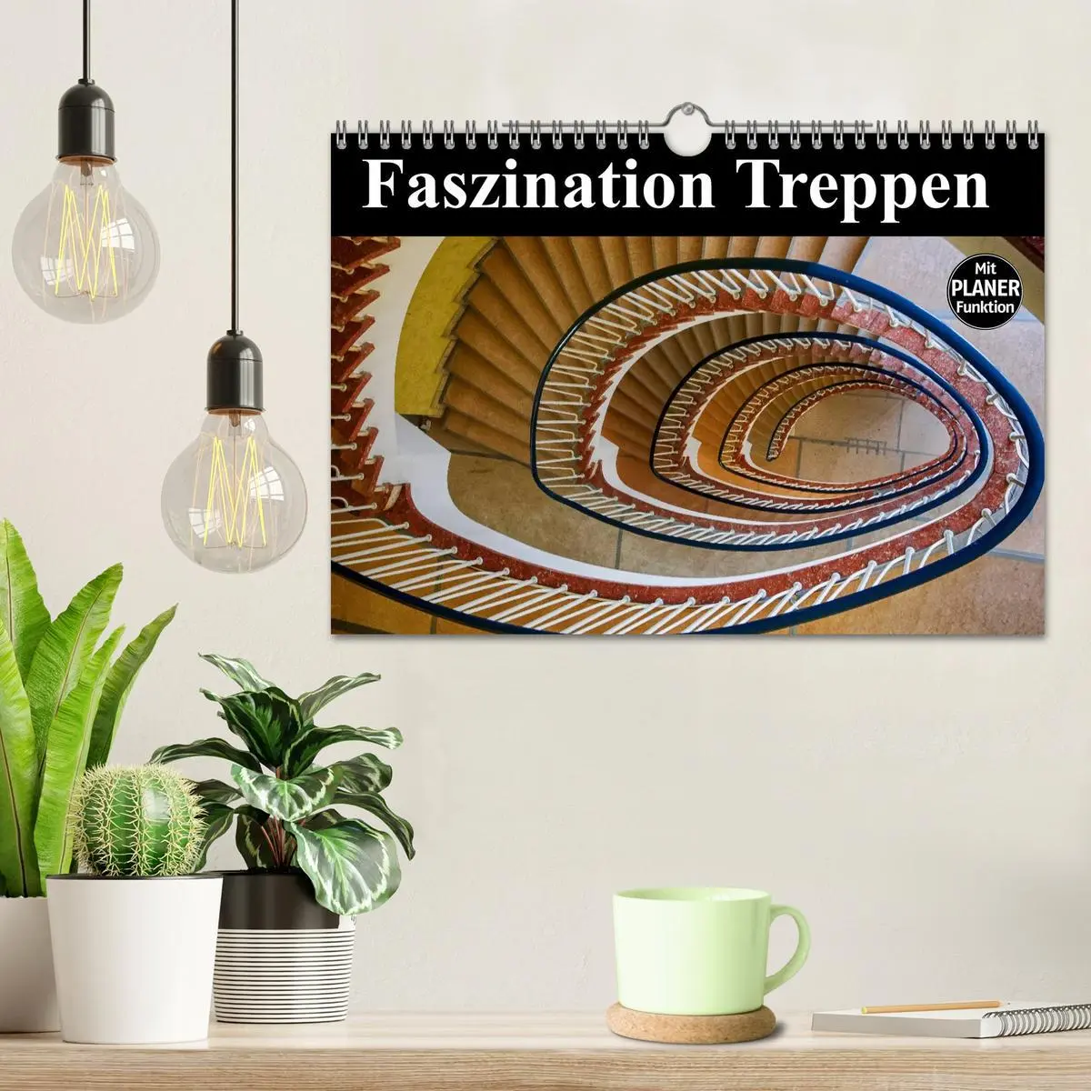 Bild: 9783457996072 | Faszination Treppen (Wandkalender 2026 DIN A4 quer), CALVENDO...