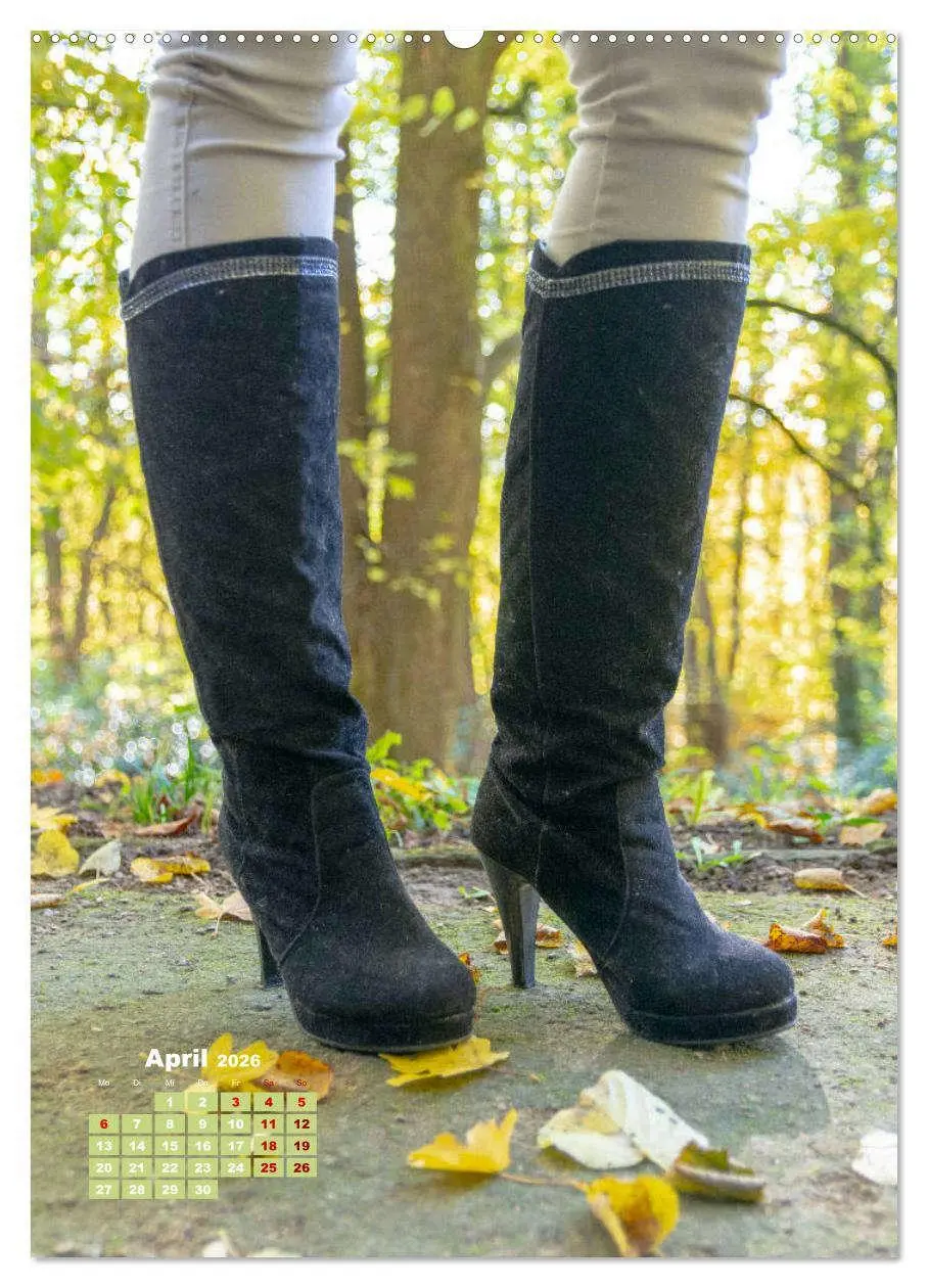 Bild: 9783516396072 | Stiefel und High Heels im Herbst (hochwertiger Premium Wandkalender...