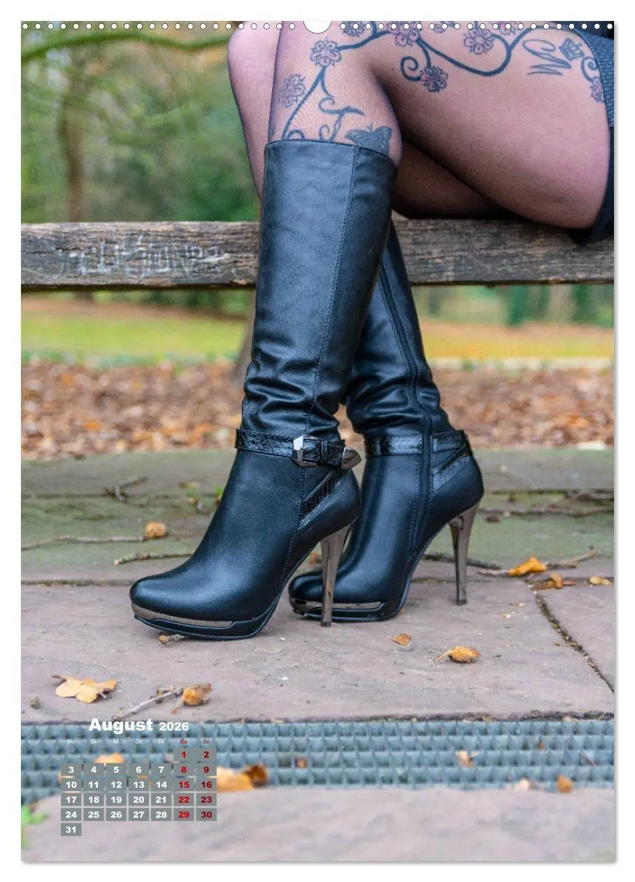 Bild: 9783516396072 | Stiefel und High Heels im Herbst (hochwertiger Premium Wandkalender...