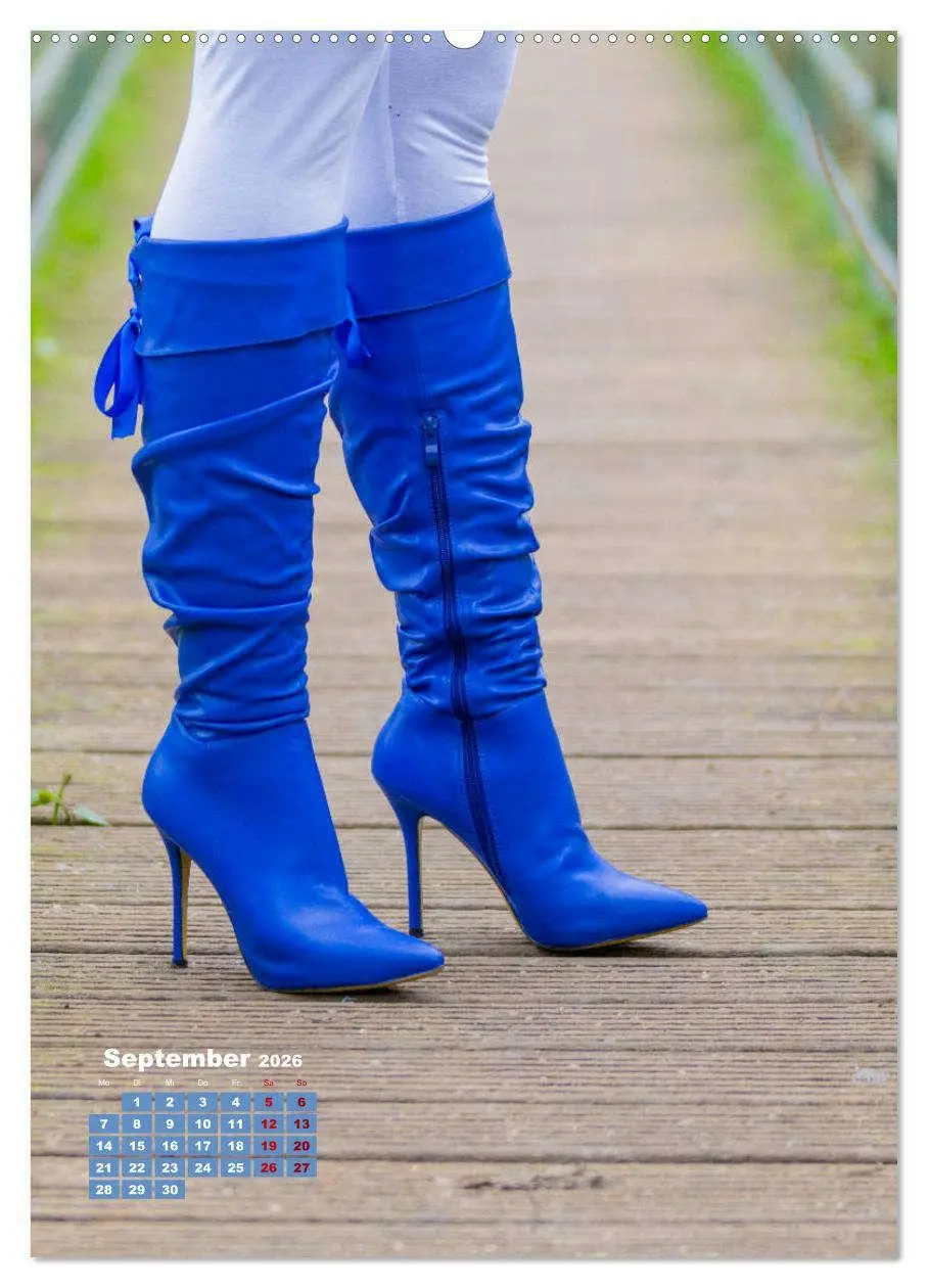 Bild: 9783516396072 | Stiefel und High Heels im Herbst (hochwertiger Premium Wandkalender...