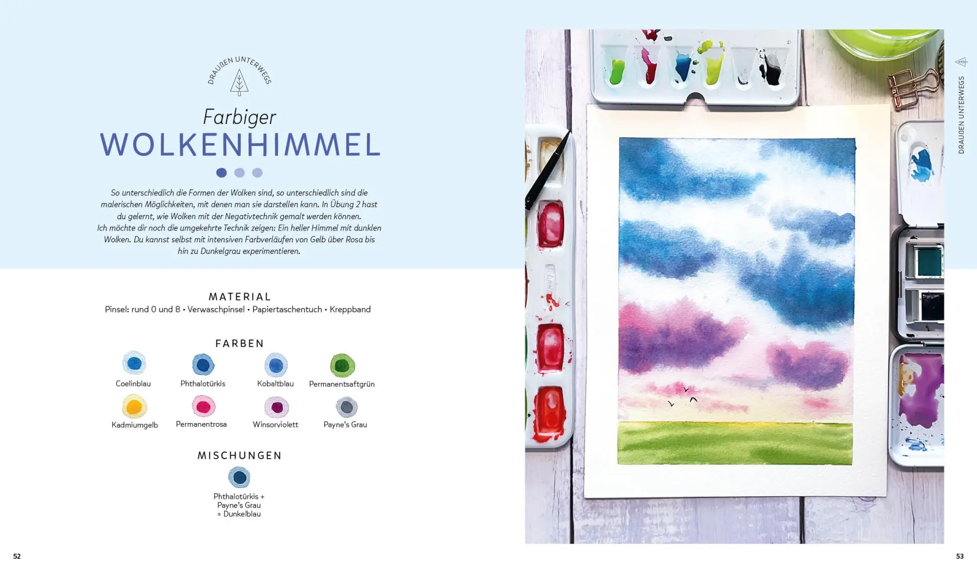 Bild: 9783745916072 | Watercolor - bright, light &amp; happy! | Sophia Neumeister | Buch | 2023