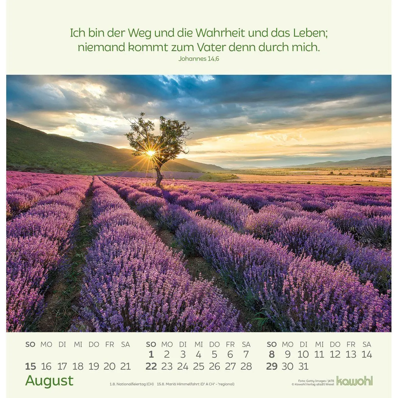 Bild: 9783754826072 | Blumengrüße 2027 | Kalender mit Bibelworten und Blumenbildern | 14 S.