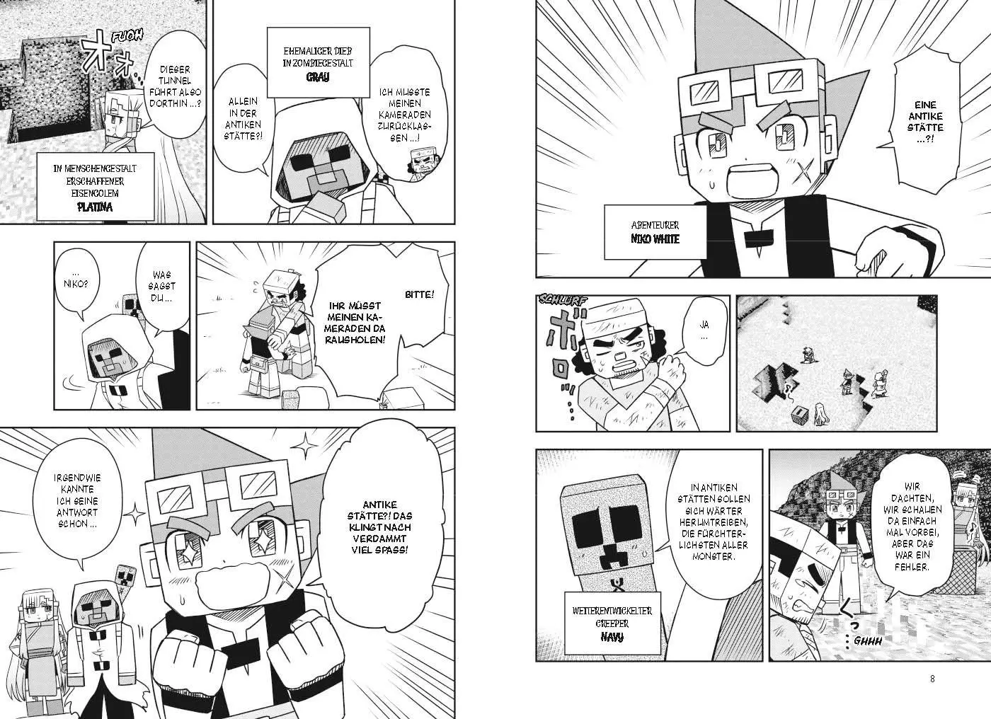 Bild: 9783755506072 | Minecraft 07 | Eine Reise zum Ende der Welt | Kazuyoshi Seto | Buch