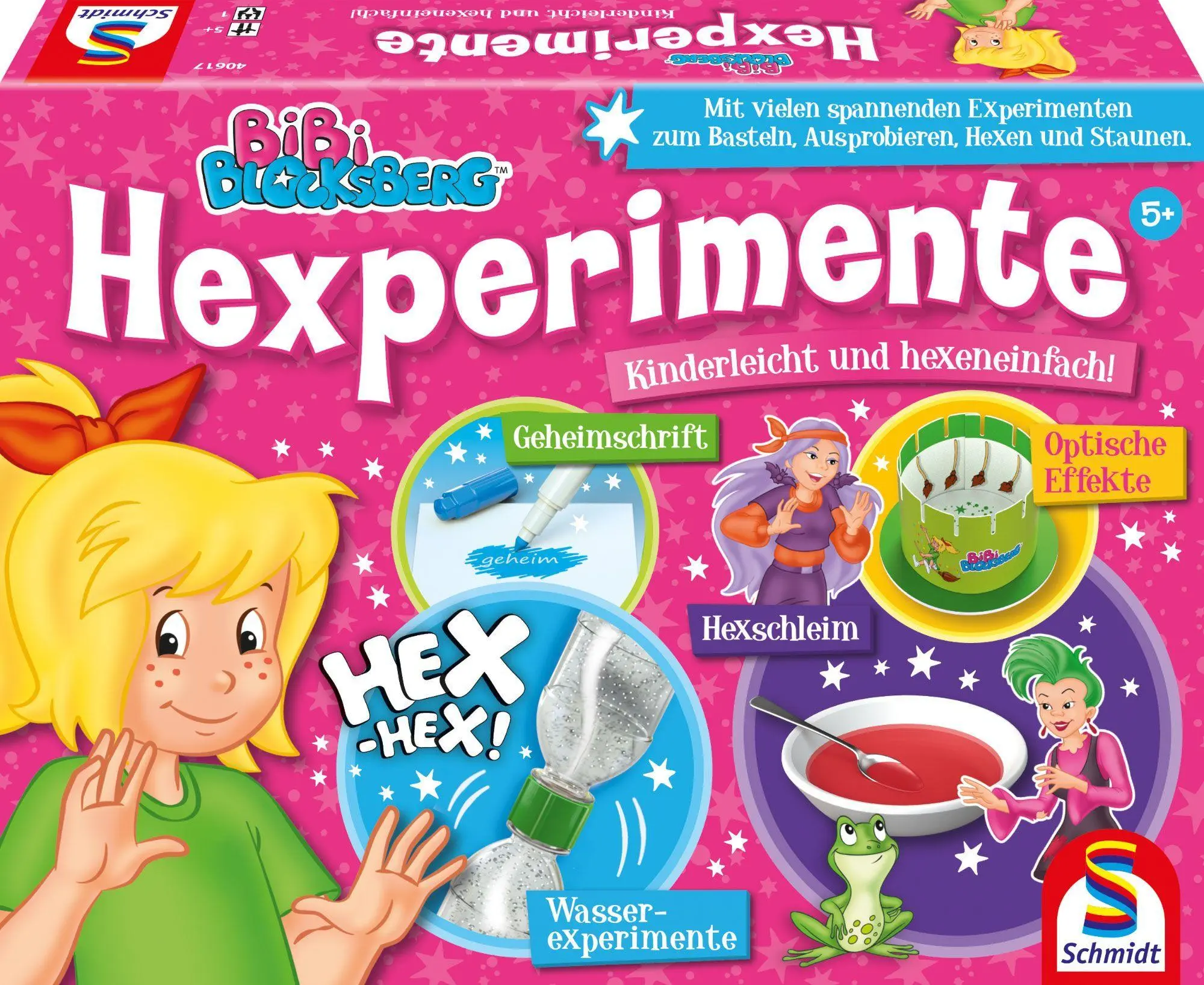 Cover: 4001504406172 | Bibi Blocksberg, Hexperimente | KINDERSPIELE LIZENZEN | Spiel | 40617