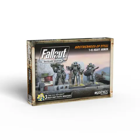 Cover: 5060523346172 | Fallout: Wasteland Warfare - Brother of Steel: Heavy Armour (T45)