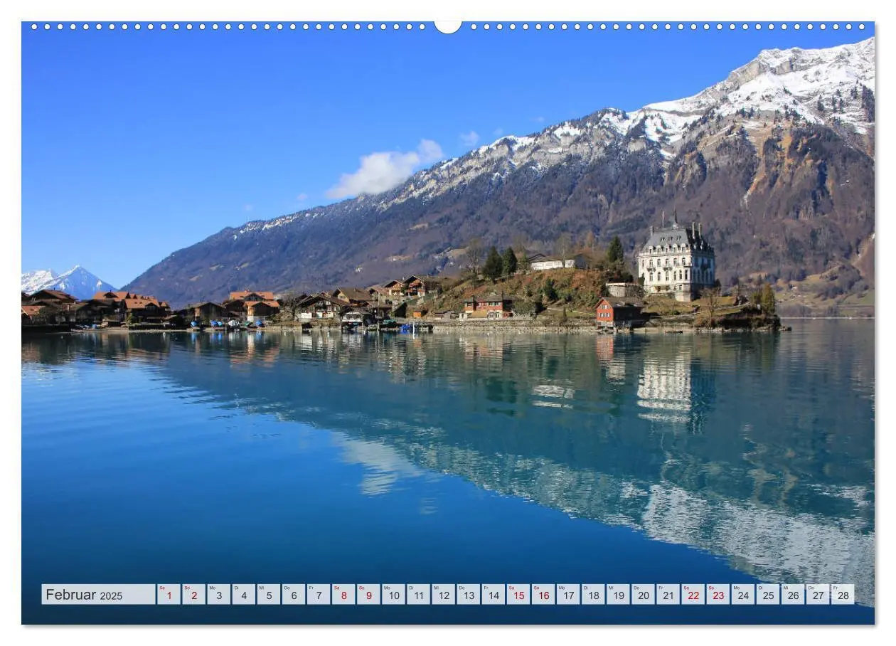 Bild: 9783435346172 | Bergblicke der Schweiz (hochwertiger Premium Wandkalender 2025 DIN...