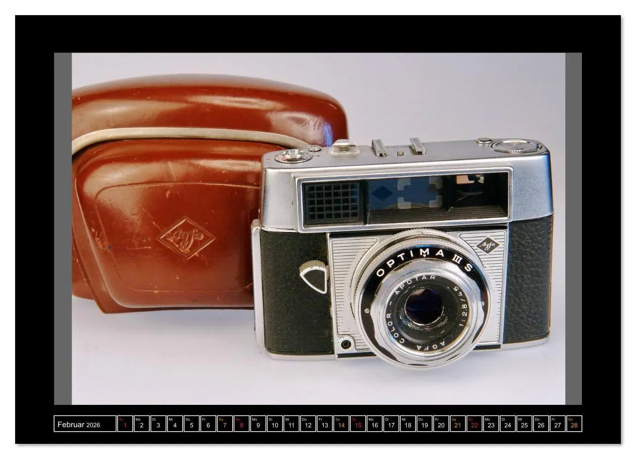 Bild: 9783457816172 | AGFA KAMERA OLDIES Klassische Kameras von 1926 - 1974 (Wandkalender...