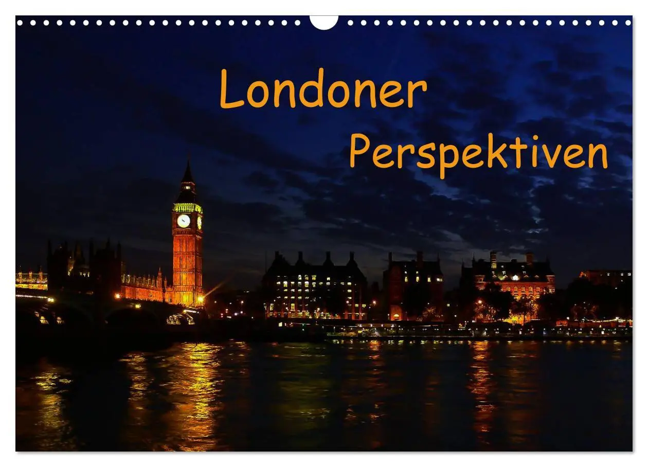 Cover: 9783516076172 | Londoner Perspektiven (Wandkalender 2026 DIN A3 quer), CALVENDO...