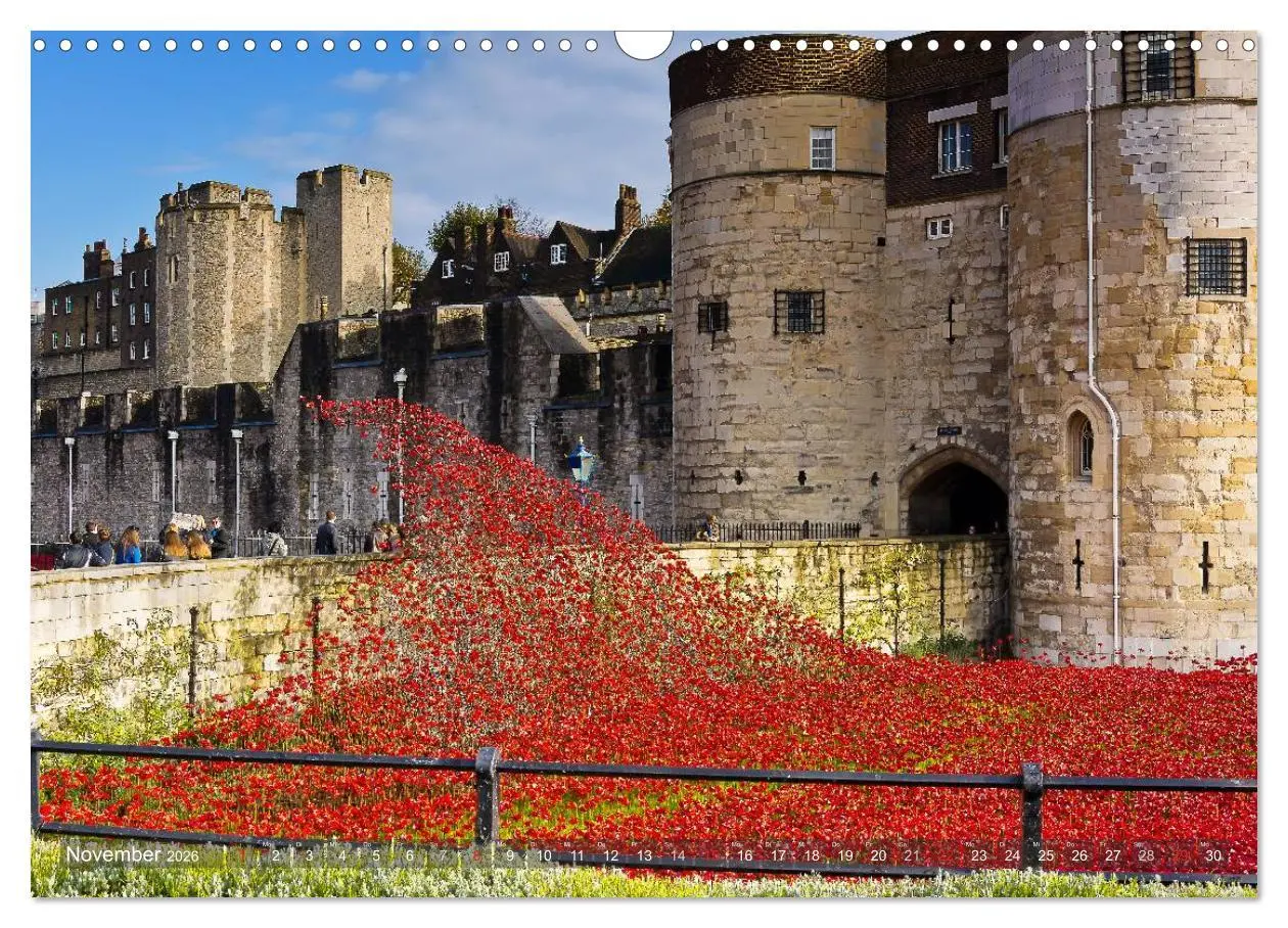 Bild: 9783516076172 | Londoner Perspektiven (Wandkalender 2026 DIN A3 quer), CALVENDO...