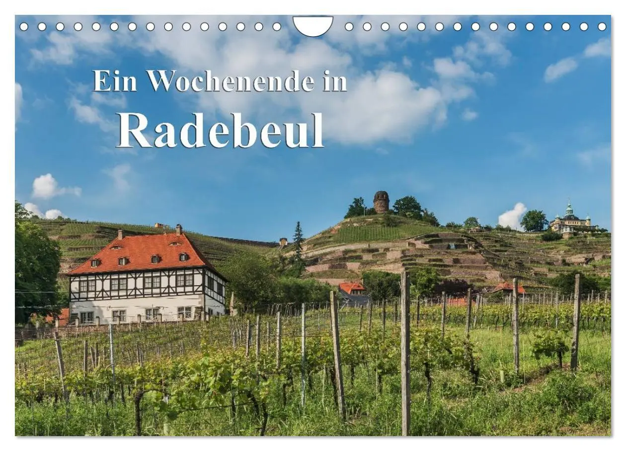 Cover: 9783516146172 | Ein Wochenende in Radebeul (Wandkalender 2026 DIN A4 quer),...