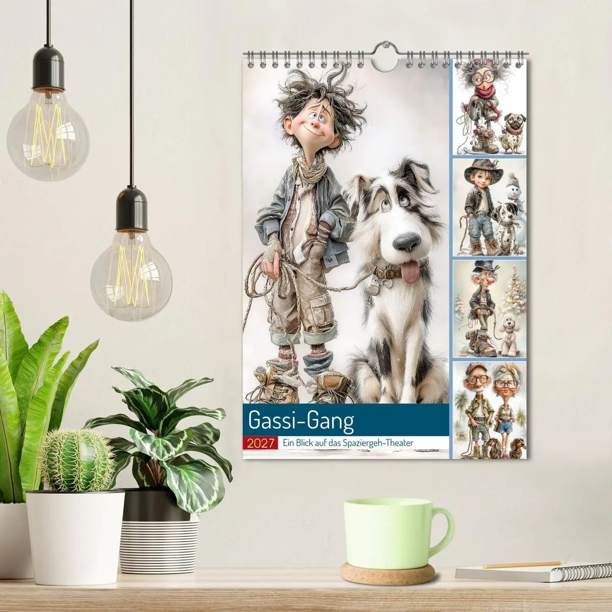 Bild: 9783516906172 | Gassi-Gang (Wandkalender 2027 DIN A4 hoch), CALVENDO Monatskalender