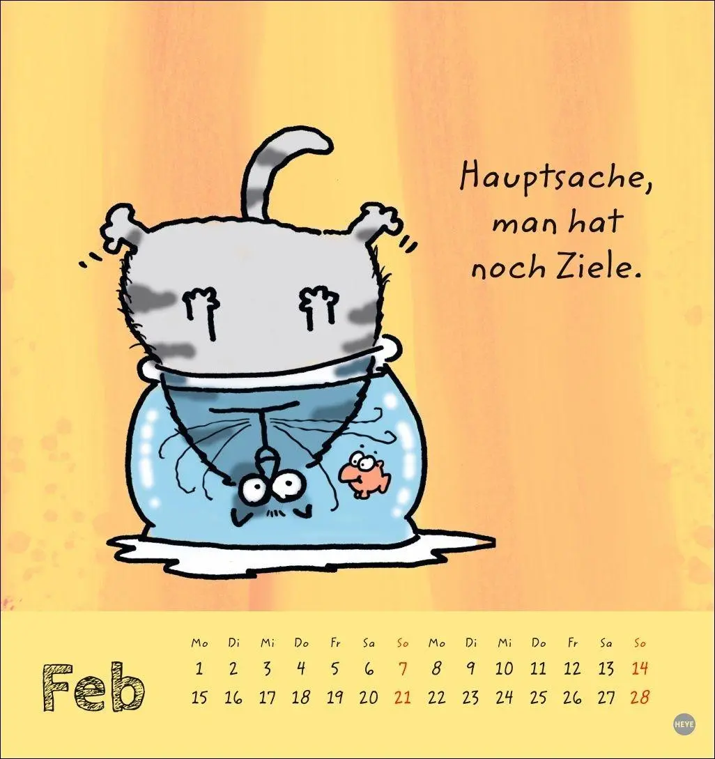 Bild: 9783756416172 | Catzz Postkartenkalender 2027 | Alexander Holzach | Kalender | 13 S.