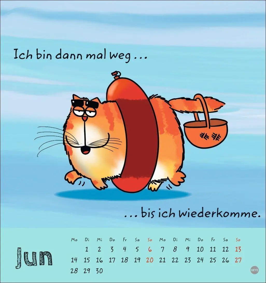 Bild: 9783756416172 | Catzz Postkartenkalender 2027 | Alexander Holzach | Kalender | 13 S.