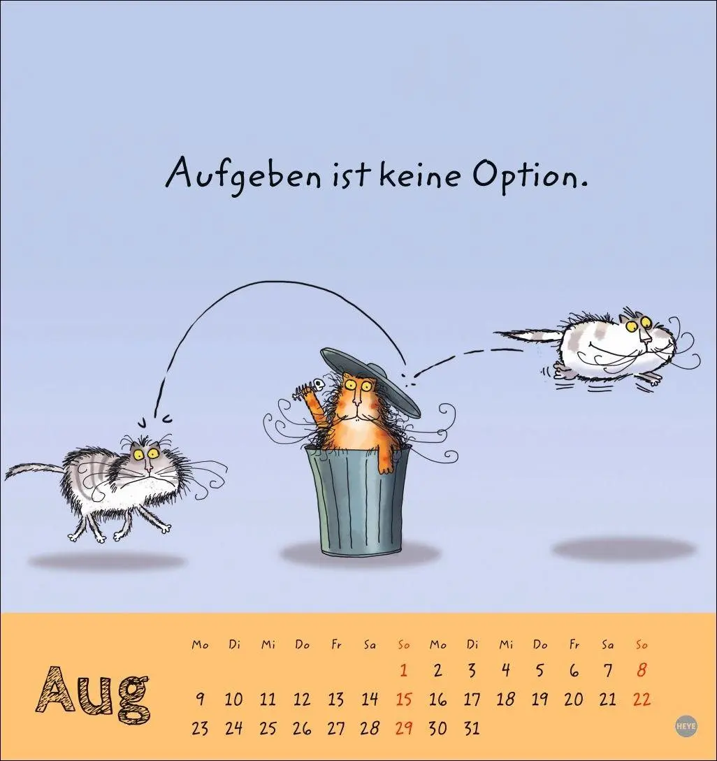 Bild: 9783756416172 | Catzz Postkartenkalender 2027 | Alexander Holzach | Kalender | 13 S.