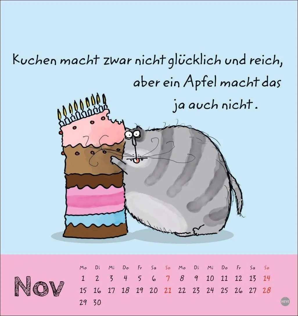 Bild: 9783756416172 | Catzz Postkartenkalender 2027 | Alexander Holzach | Kalender | 13 S.
