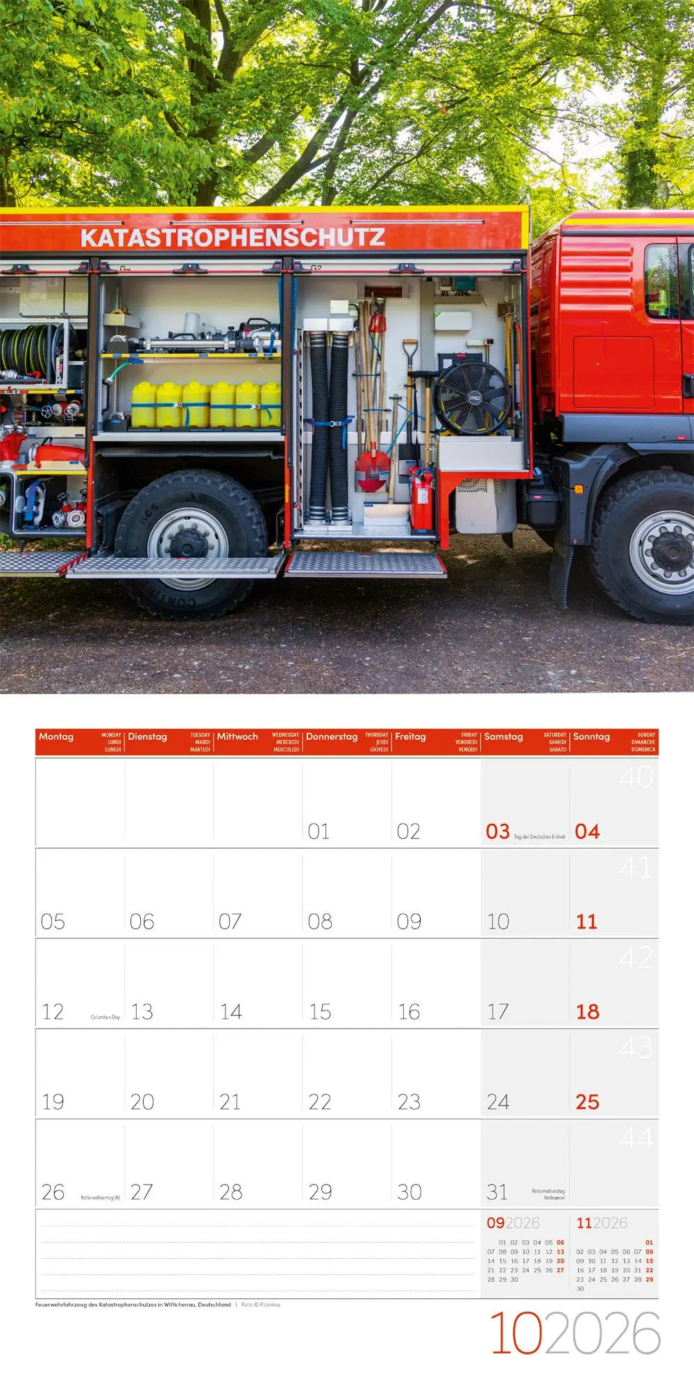 Bild: 9783838446172 | Feuerwehr Broschürenkalender 2026 - 30x30 - Art12 | GmbH | Kalender