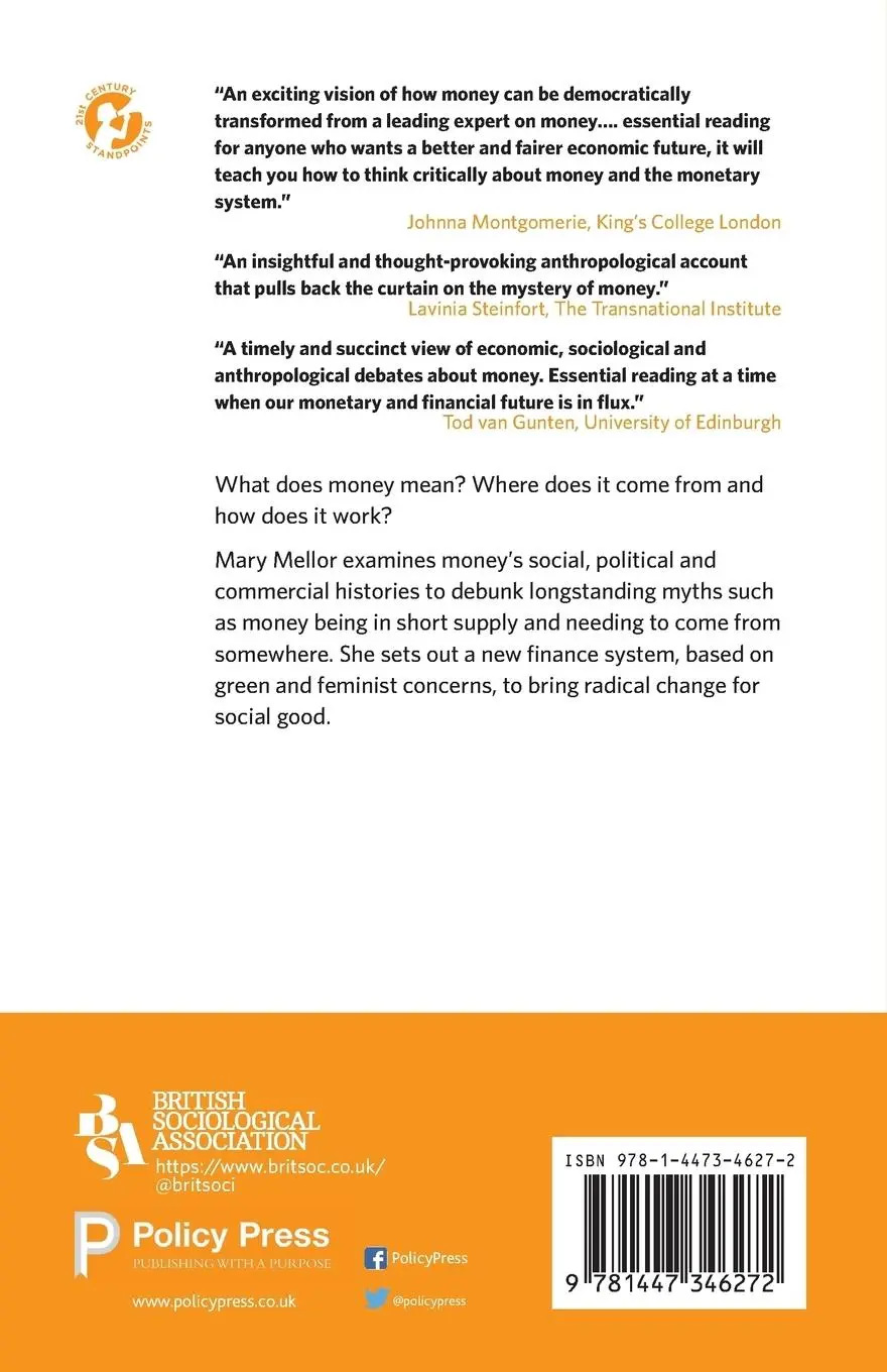 Rückseite: 9781447346272 | Money | Myths, Truths and Alternatives | Mary Mellor | Taschenbuch